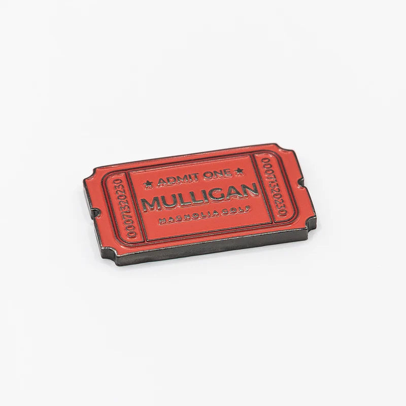 Mulligan Ticket Ball Marker