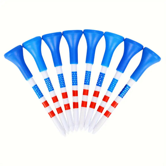 50pcs Patriot Rubber Golf Tees