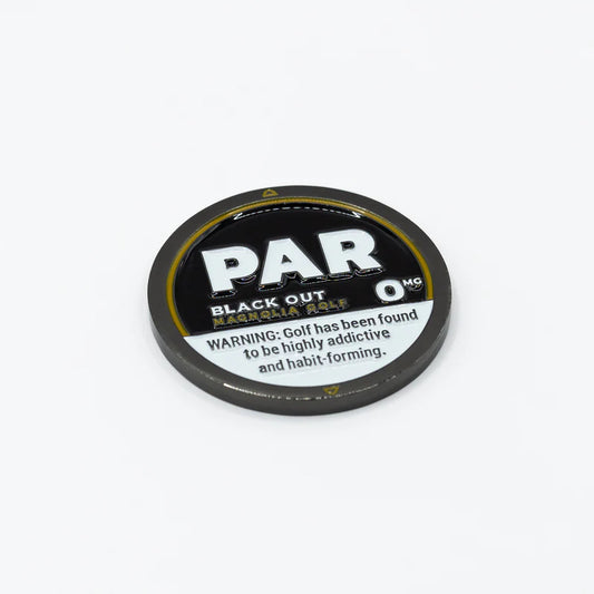 "PAR" Ball Marker (Blackout)