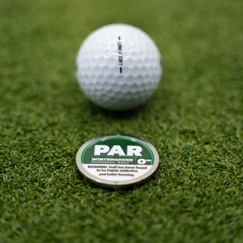 "PAR" Ball Marker (Wintergreen)