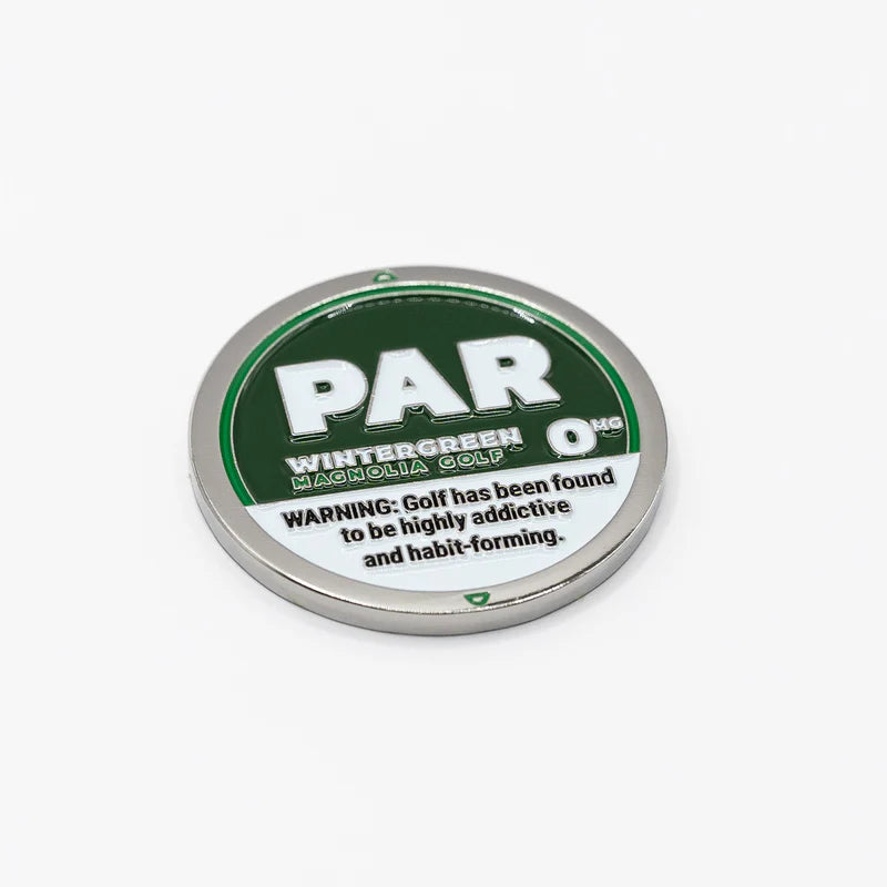 "PAR" Ball Marker (Wintergreen)