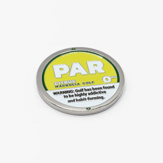 "PAR" Ball Marker (Citrus)