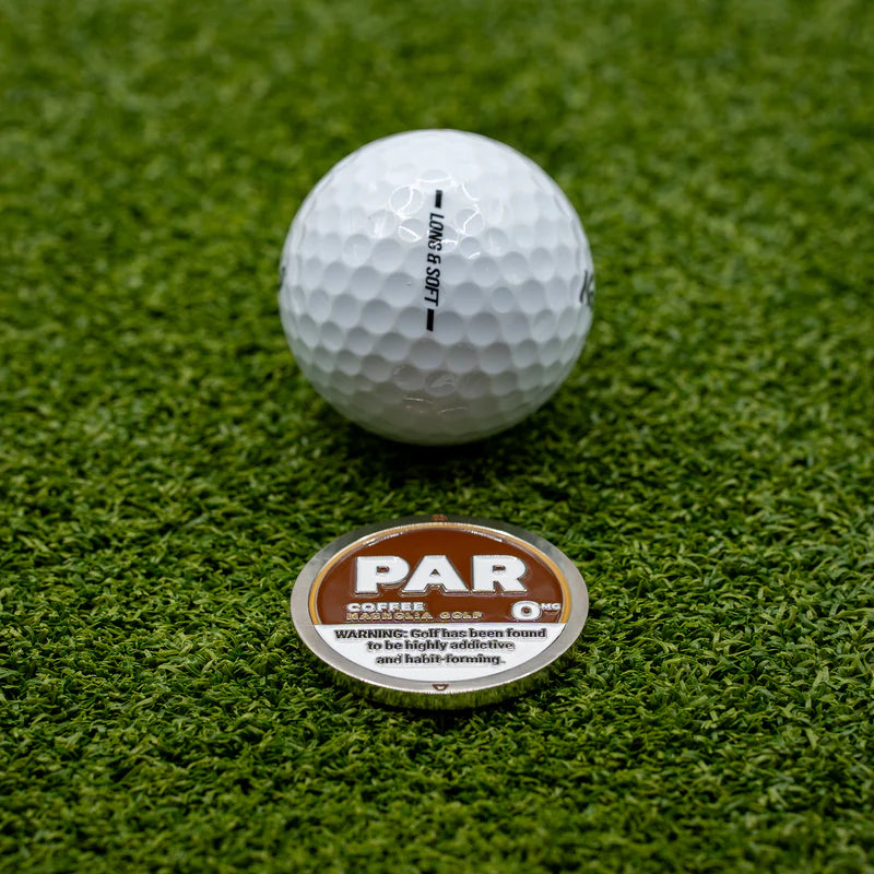 "PAR" Ball Markers (Coffee)